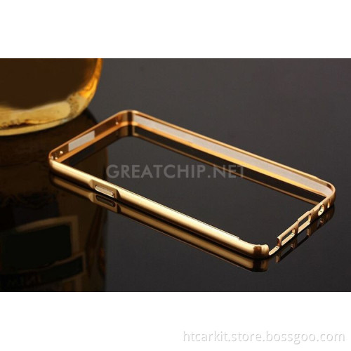 For samsung galaxy note5 metal mirror aluminum bumper case